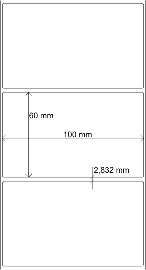 Etiqueta 100 x 60