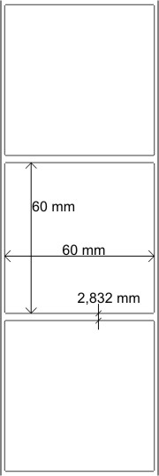 Etiqueta 60 x 60